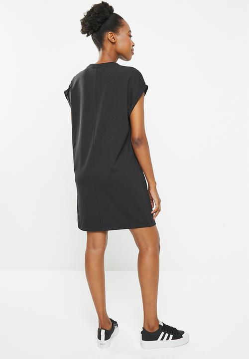 adidas Originals - Tref t dress lf w - black