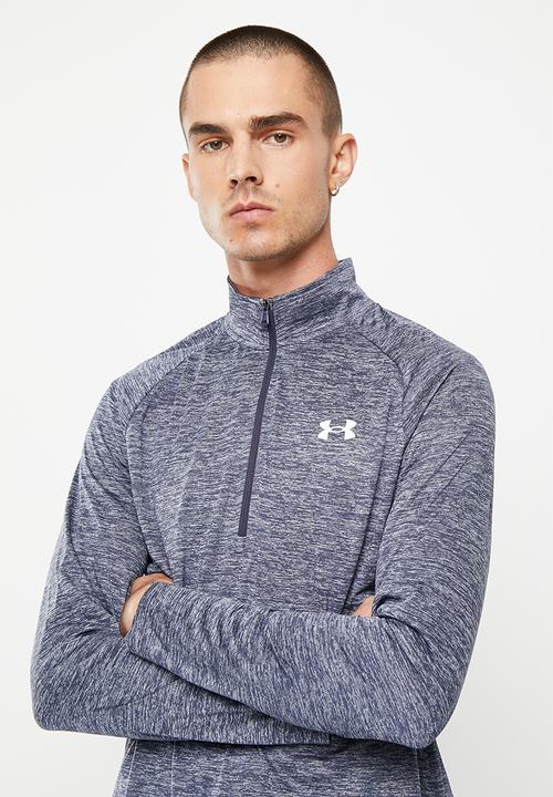 Under Armour - Ua tech 2.0 1/2 zip - tempered steel