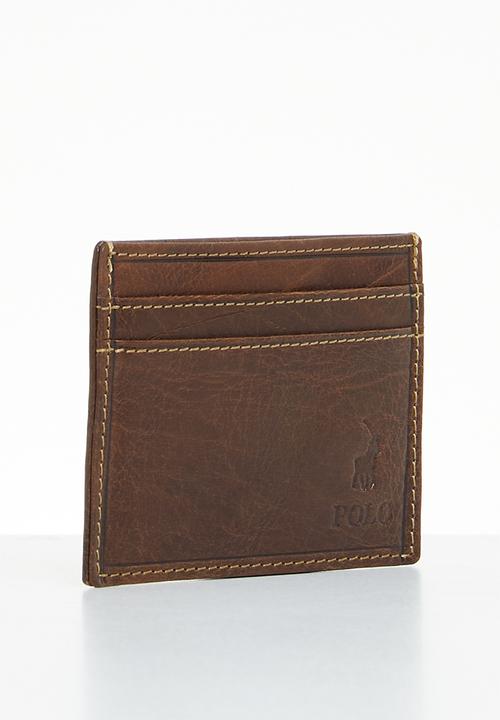 POLO - Hamilton small money clip - brown