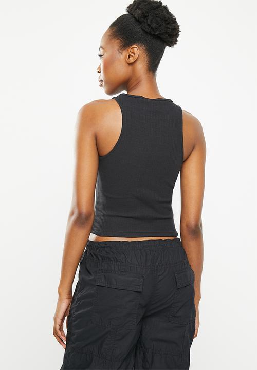 adidas Originals - Rib tank w - black