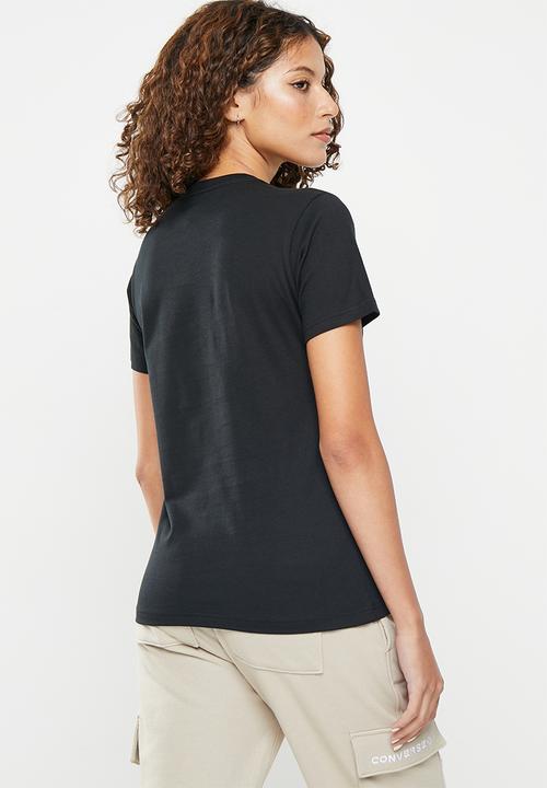 Converse - Seasonal sneaker inspo short sleeve tee - converse black