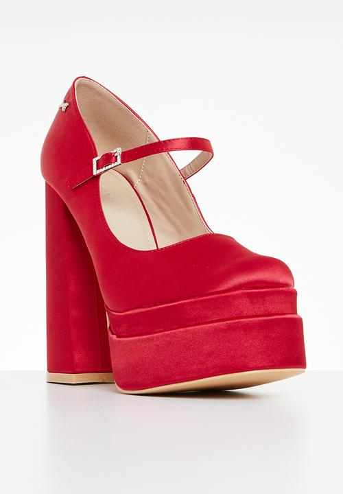 Rock & Co - Sachi5 platform heel - red