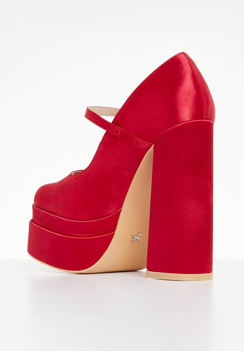 Rock & Co - Sachi5 platform heel - red