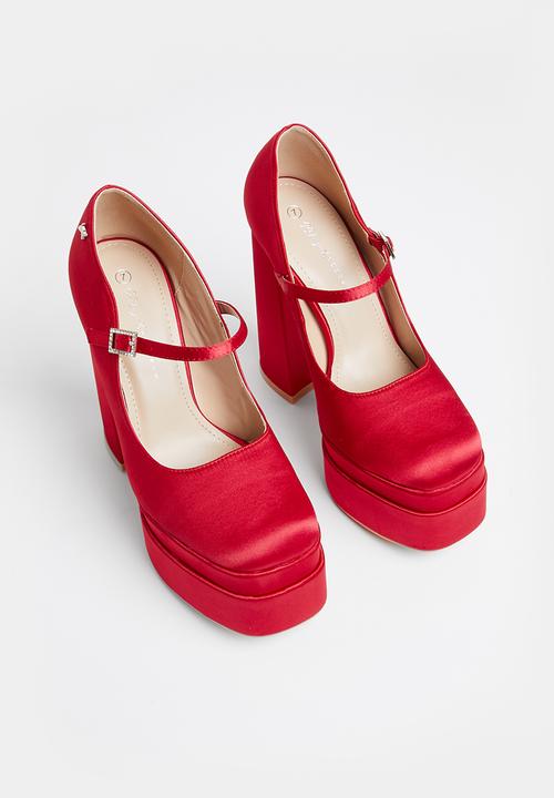 Rock & Co - Sachi5 platform heel - red
