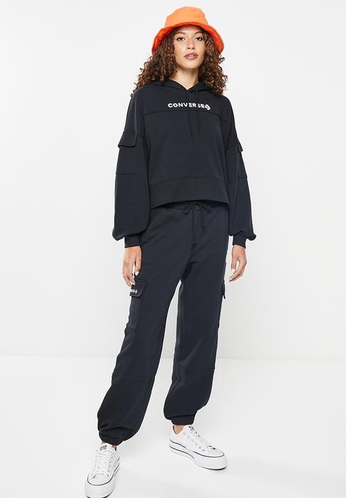 Converse - Fashion knit cargo jogger - converse black