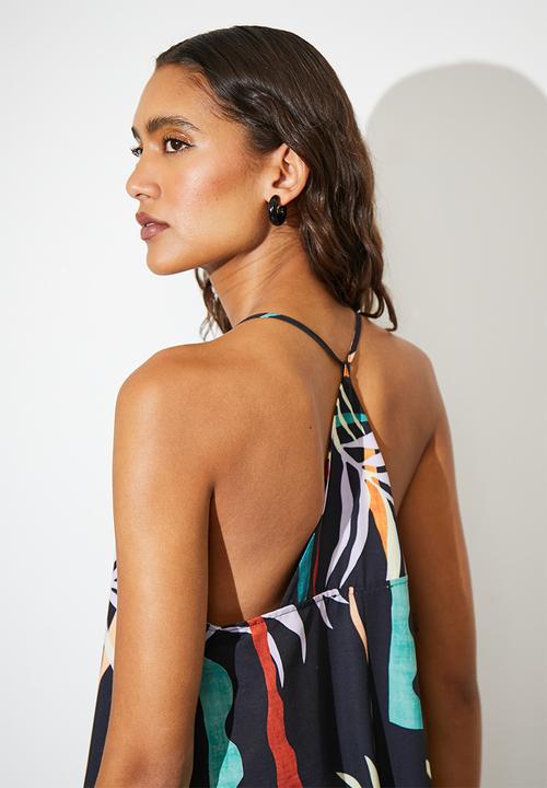 Superbalist - Back detail maxi dress - blackleaf