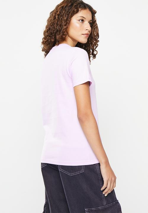 Converse - Seasonal star chevron short sleeve tee - vapor violet