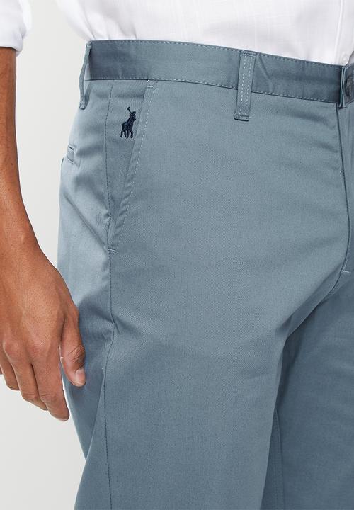 POLO - Men relaxed fit chino - blue
