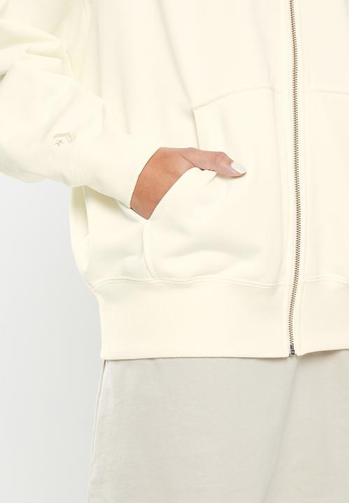 Converse - Os full zip hoodie - converse egret
