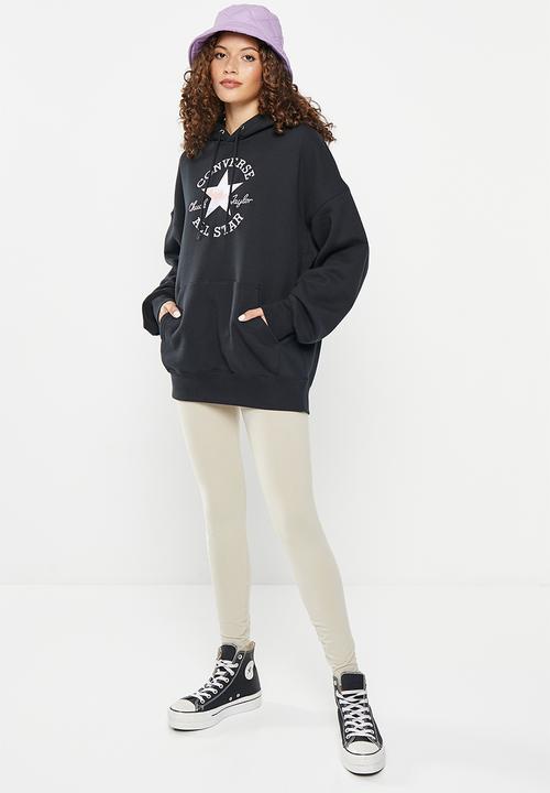 Converse - Chuck patch graphic os hoodie - converse black