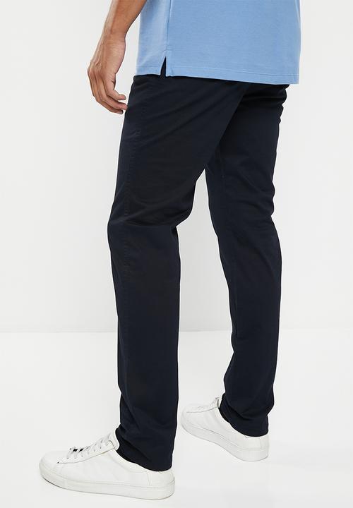 Pringle of Scotland - TAILORED/SLIM FIT PANT - navy