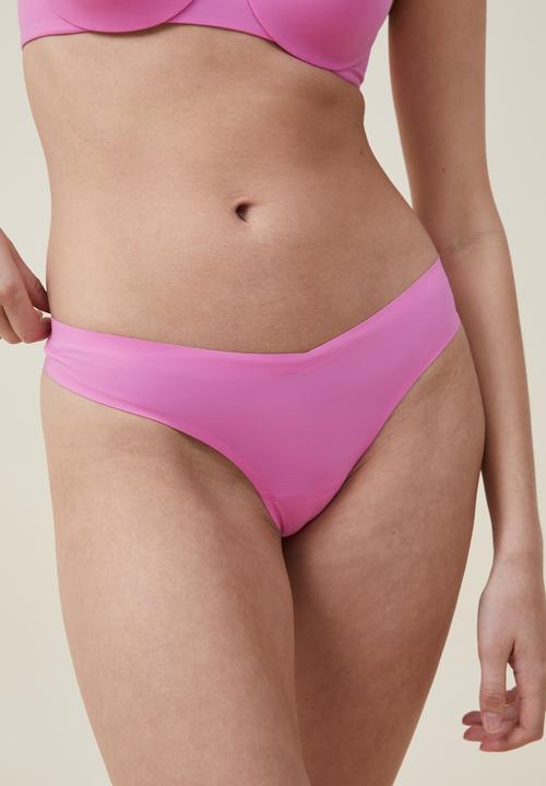 Cotton On - The smoothing hipster G string brief - strawberry moon