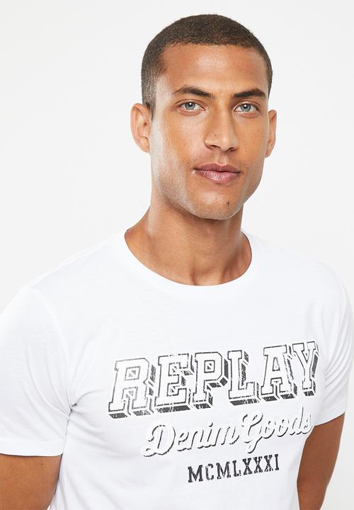 Replay - Replay tshirt - white 