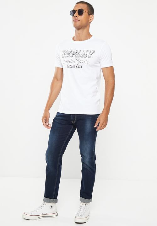 Replay - Replay tshirt - white 