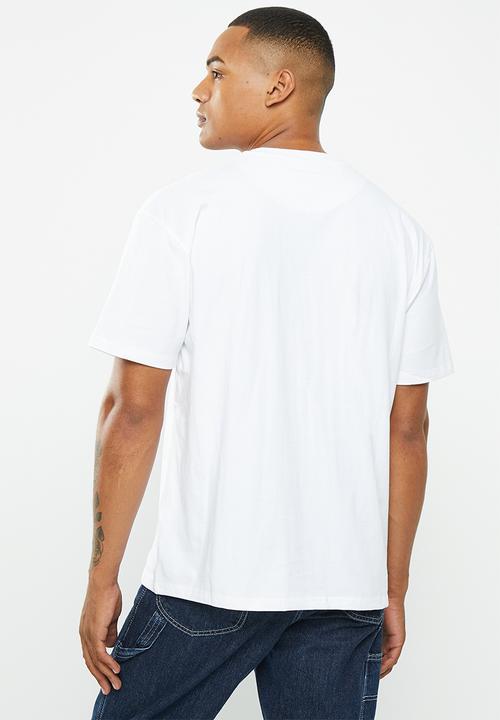 Jonathan D - Duke branded crew neck tshirt - white