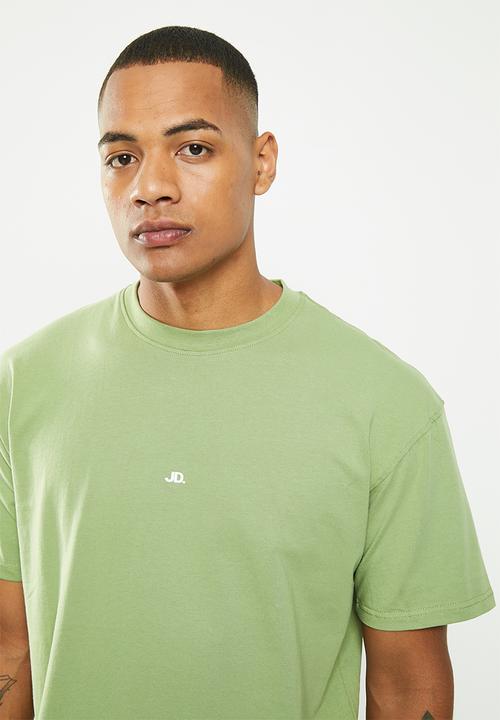 Jonathan D - Duke branded crew neck tshirt - jade