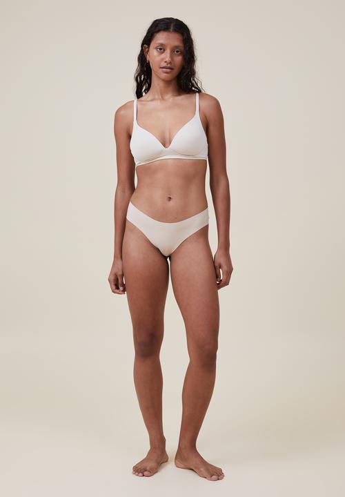 Cotton On - Wirefree everyday T-shirt bra - birch