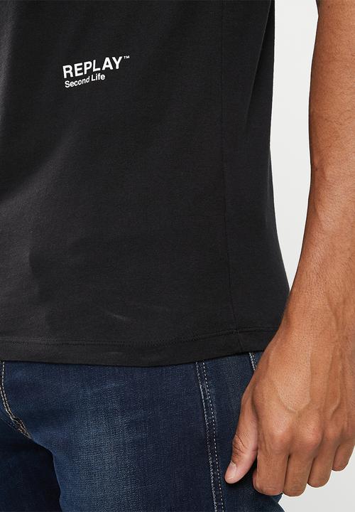 Replay - Replay tshirt - black 