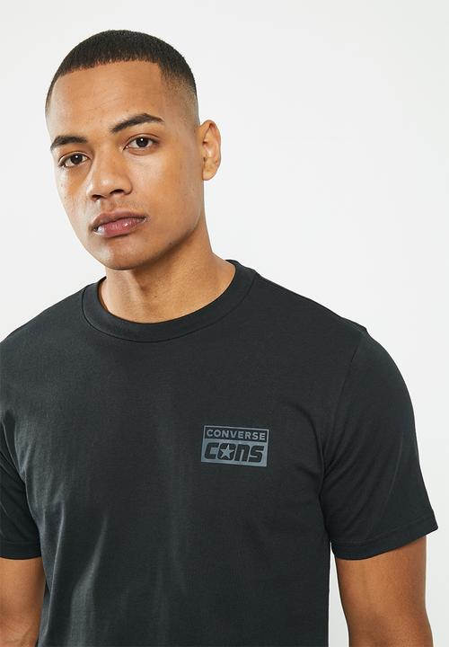 Converse - Converse cons graphic tee - black