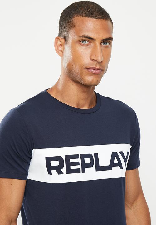 Replay - Replay tshirt - blue 
