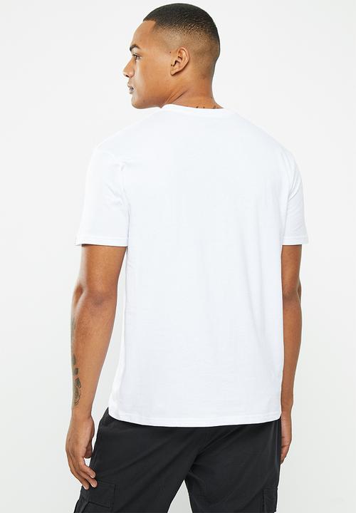 Quiksilver - Corp logo short sleeve - white