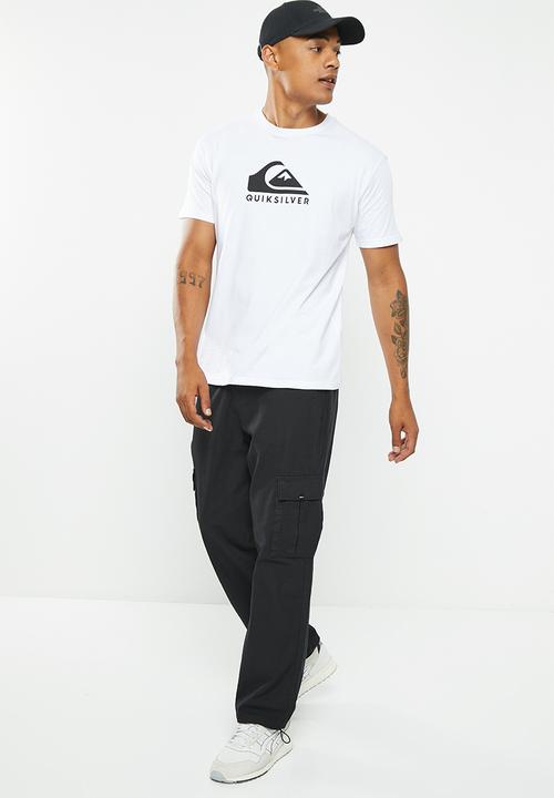 Quiksilver - Corp logo short sleeve - white