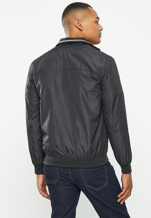 Jonathan D - Olympus zip through jacket - black