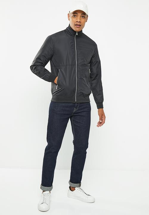 Jonathan D - Olympus zip through jacket - black