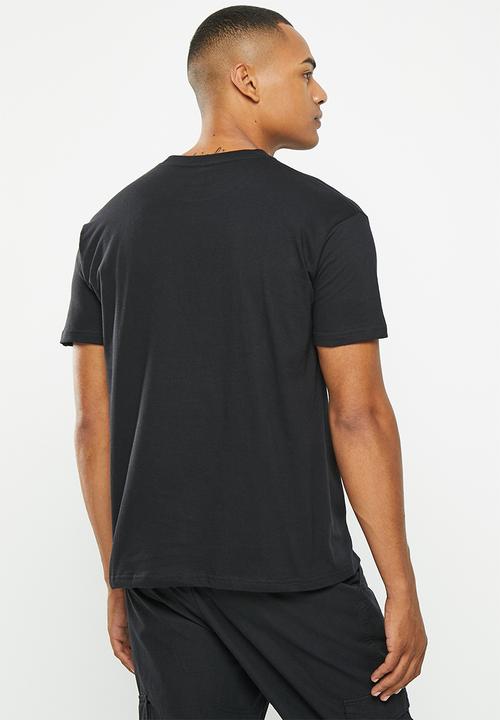 Quiksilver - Corp logo short sleeve - black