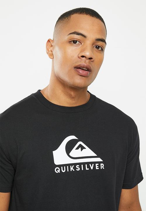 Quiksilver - Corp logo short sleeve - black