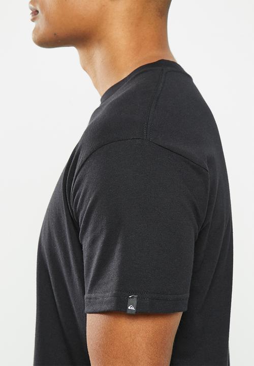 Quiksilver - Corp logo short sleeve - black