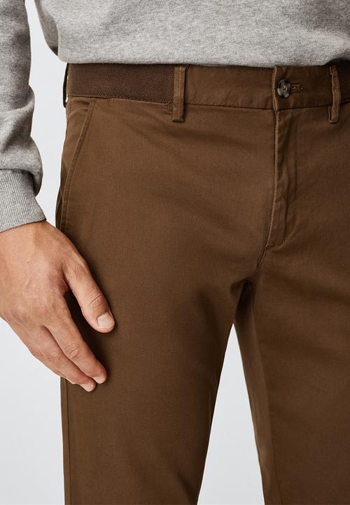 MANGO - Trousers prato - beige31