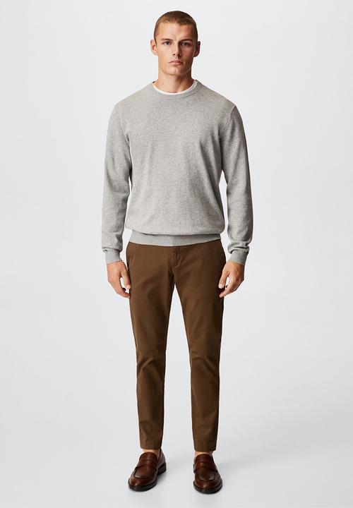 MANGO - Trousers prato - beige31