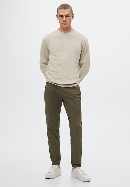 MANGO - Trousers prato - beige38
