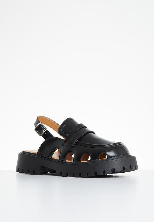 Footwork - Tassie flat shoe - black