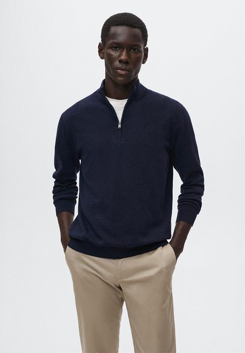MANGO - Knitwear tenp - dark navy