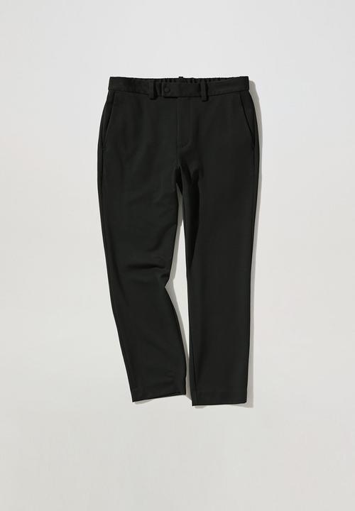 MANGO - Trousers polen - dark green