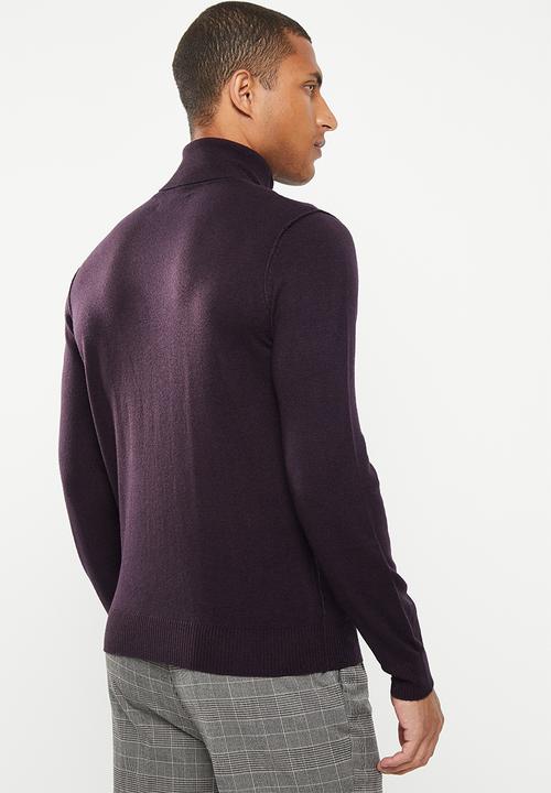Replay - Maglia sweater - plum