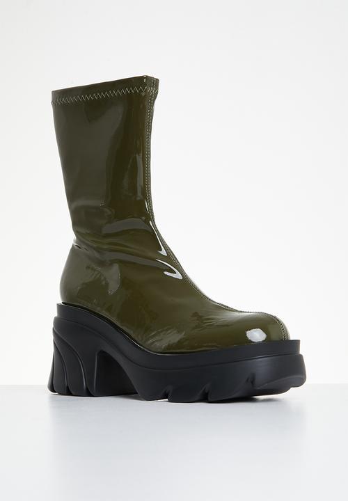 Footwork - Salma ankle boot - olive