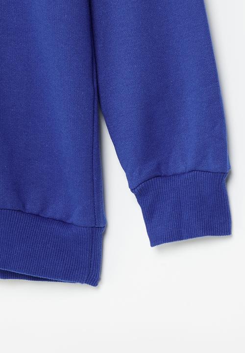 Superbalist - Boys oversized graphic hoodie - blue
