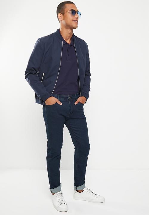 Pierre Cardin - Hugo regular fit jeans - dark indigo