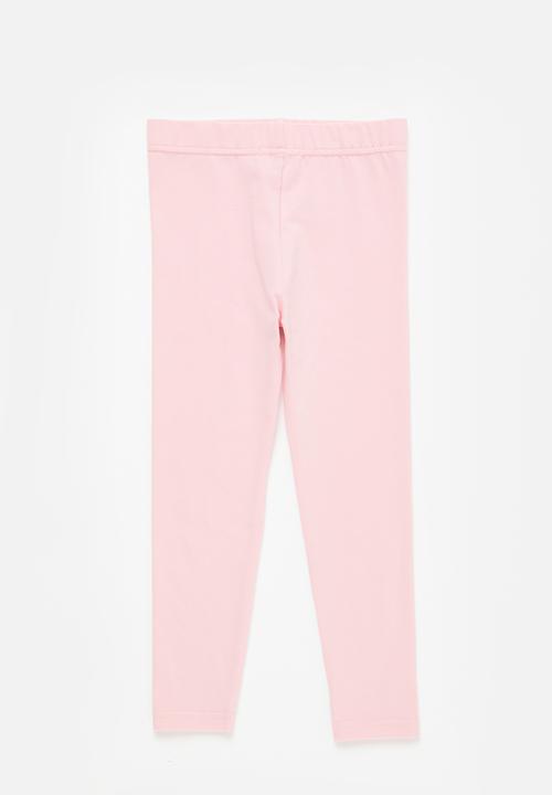 Superbalist - 2 Pack legging - pink & grey/mel