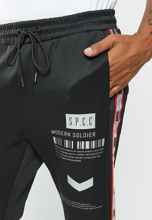 S.P.C.C - Corrin track pant  - black