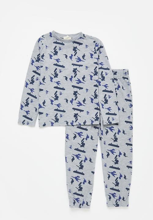 Superbalist - Skate pj set - grey