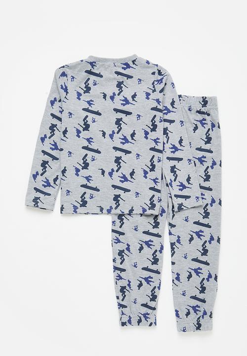 Superbalist - Skate pj set - grey