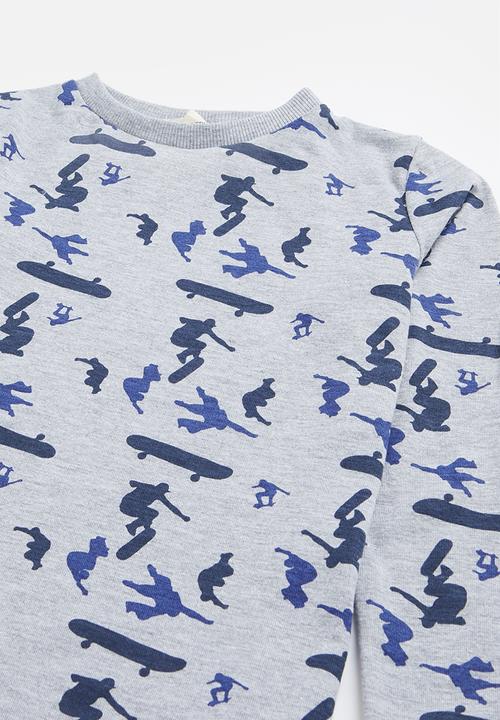 Superbalist - Skate pj set - grey