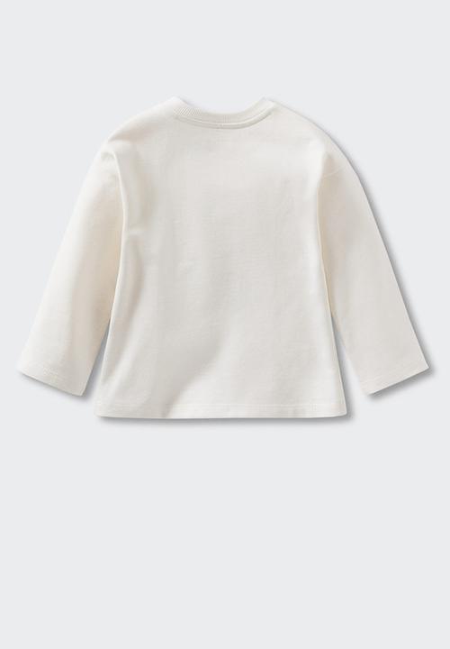 MANGO - Sweatshirt sweet - white