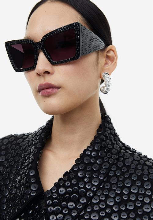 H&M - H&M Studio: Sunglasses with storage pouch - black