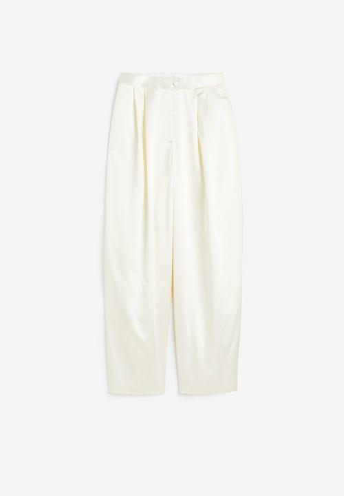 H&M - Tailored trousers - cream