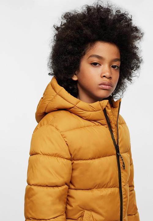 MANGO - Anorak america3 - yellow